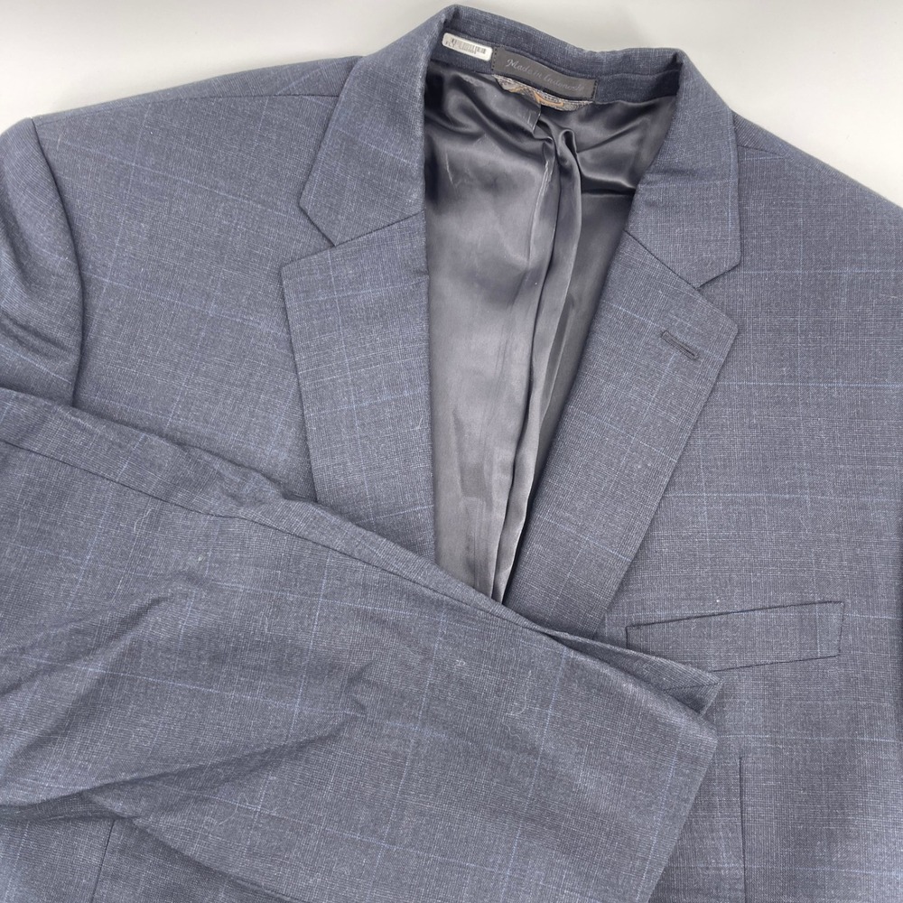 Lauren Ralph Lauren Men's 46R Wool Blazer Stretch Single‎ Button Suit Jacket